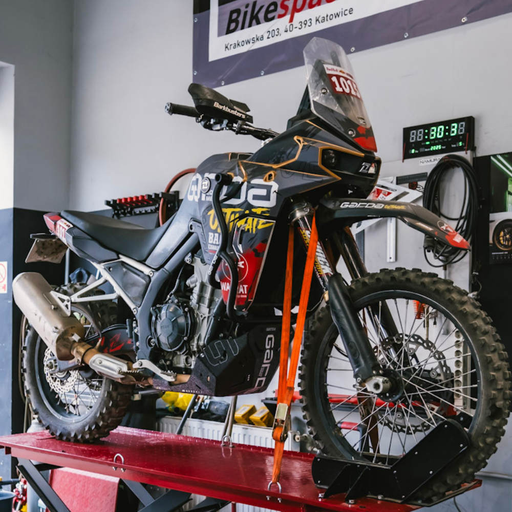 GARDA Crash Bars and Skid Plate for Kove 800X – Lightweight