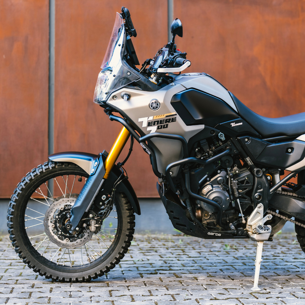 Yamaha Tenere 700 2025 – Accessories, Crash Bars, and Skid Plates