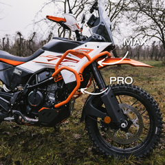 KTM 390 Adventure X/R (Create Your Crash Bars Set)