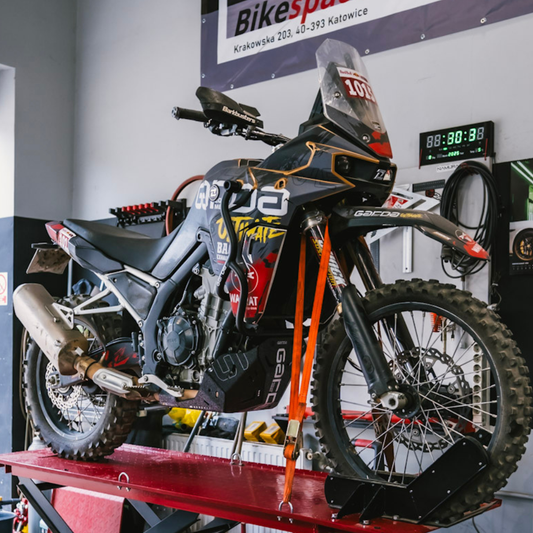 GARDA Crash Bars and Skid Plate for Kove 800X – Lightweight Protection Without Compromise