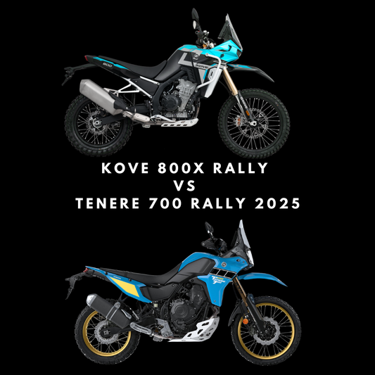 Kove 800X Rally vs Tenere 700 Rally 2025 – model comparison